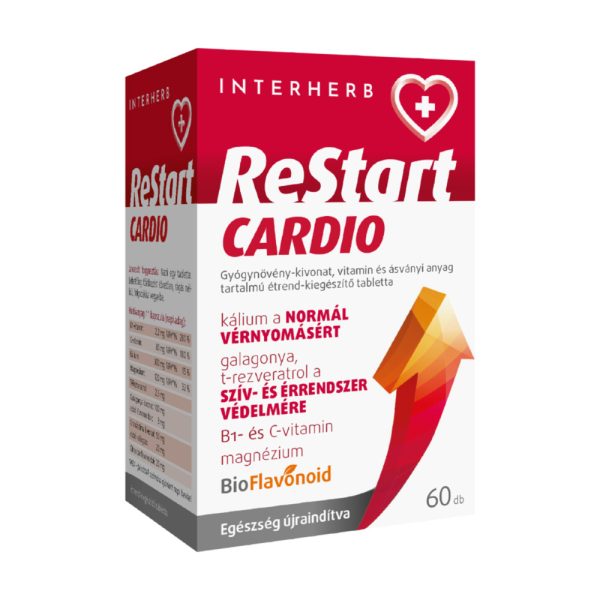 Interherb ReStart Cardio tabletta 60x