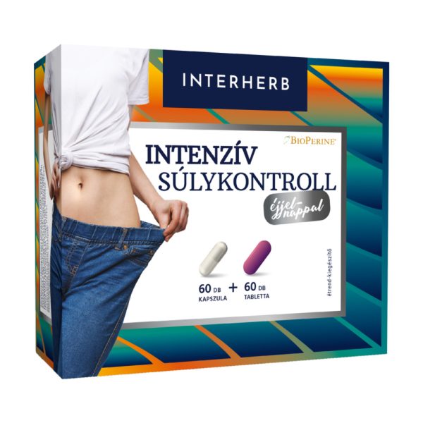 Interherb Intenzív SÚLYKONTROLL 2x60 db kapszula+tabletta
