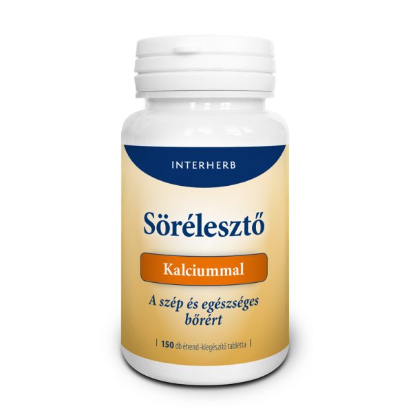 Interherb Sörélesztő Kalciummal 150db