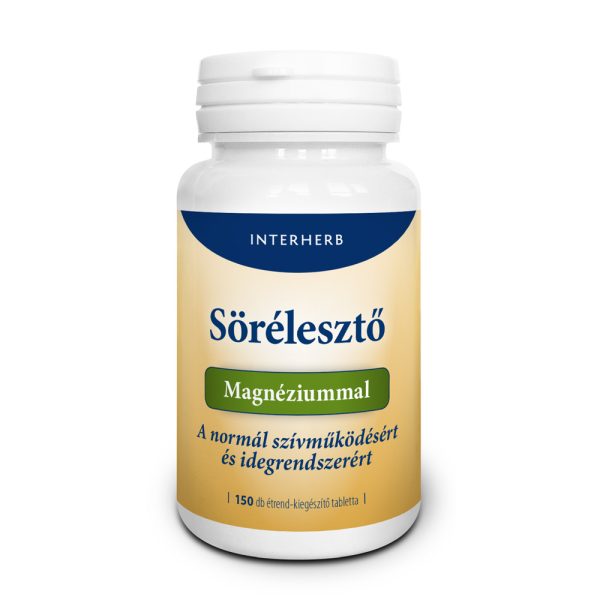 Interherb Sörélesztő Magnéziummal 150db