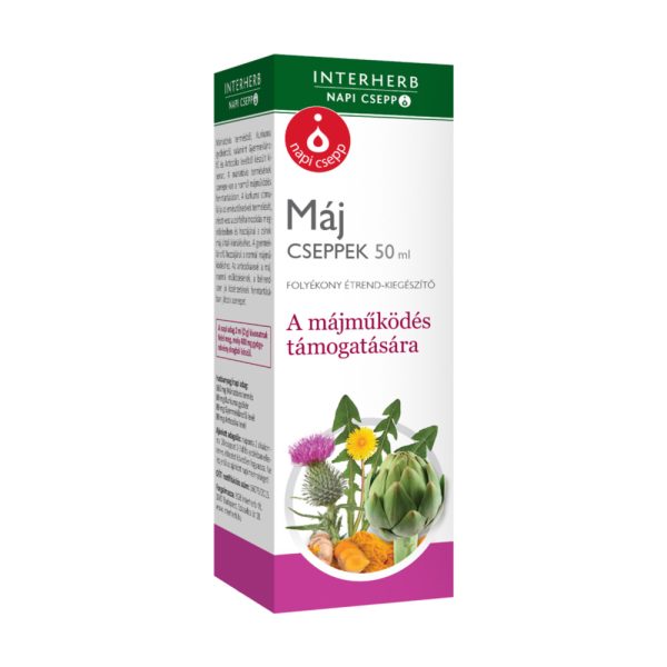 Interherb Napi Csepp Máj cseppek 50 ml