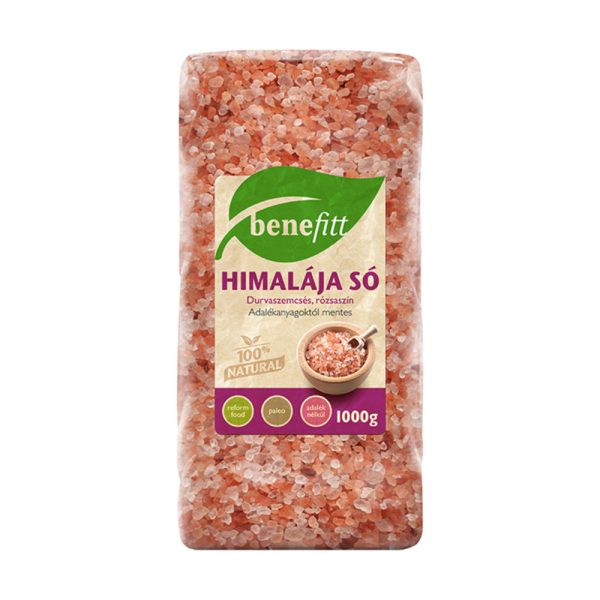 BENEFITT Himalája só rózsaszín durvaszemcsés 1000g