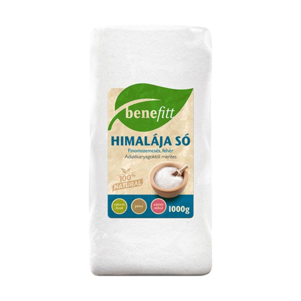 BENEFITT Himalája só fehér finom 1000g