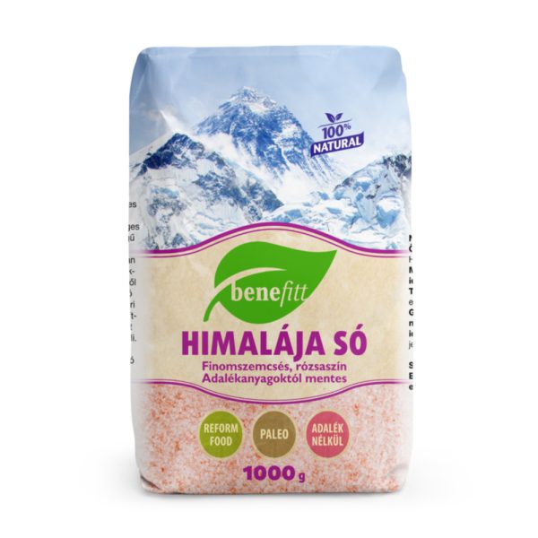 BENEFITT Himalája só rózsaszín finom 1000g