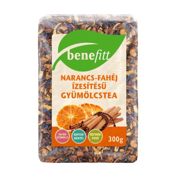 BENEFITT Tea Narancs-Fahéj 300g