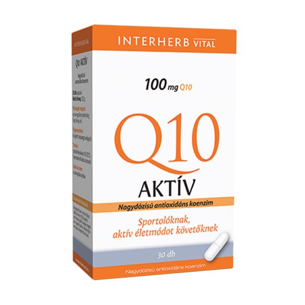Interherb Q10 Aktív kapszula 30db