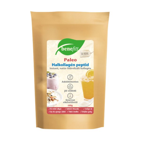BENEFITT Reform Halkollagén italpor, natúr 150g /Paleo/