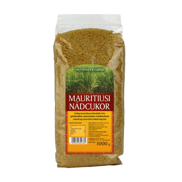 Interherb GURMAN Mauritiusi Nádcukor 1000g