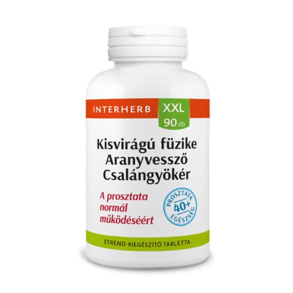 Interherb XXL 90 db Kisvirágú füzike&Aranyvessző&Csalángyökér kapszula
