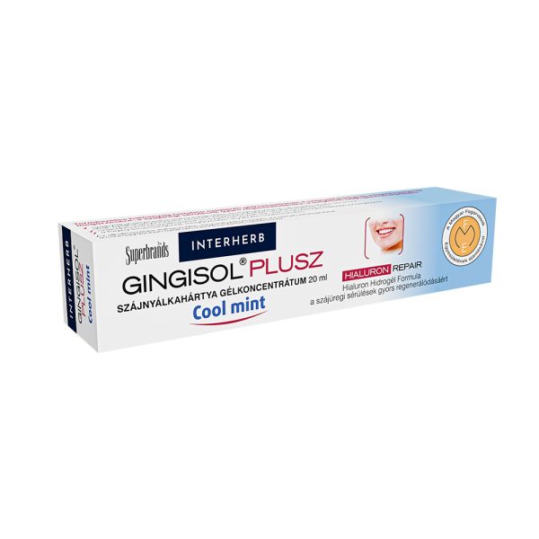 Interherb GINGISOL PLUSZ Szájnyálkahártya gél 20 ml Cool Mint