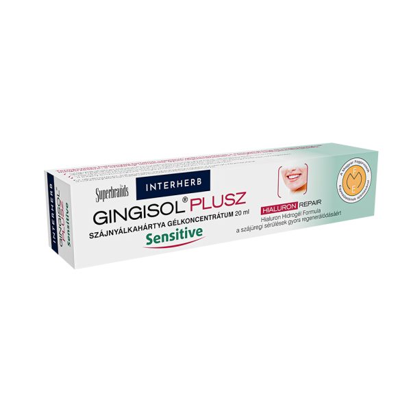Interherb GINGISOL PLUSZ Szájnyálkahártya gél 20 ml Sensitive