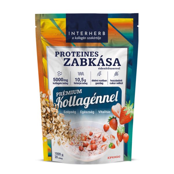Interherb Zabkása Proteines EPERÍZŰ 1000g (prémium Kollagénnel)
