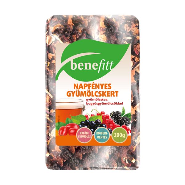 BENEFITT Tea Napfényes Gyümölcskert gyümölcstea 200g